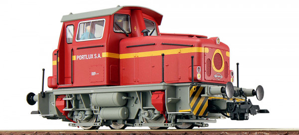 ESU 31446 - Portlux SA Diesellok KG230 rot Ep.4 - DCC/AC-digital + Sound