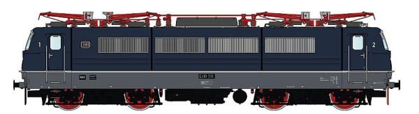 LSmodels 16522 - DB Ellok BR E410 stahlblau/schieferbrau Ep.3c, AC-digital