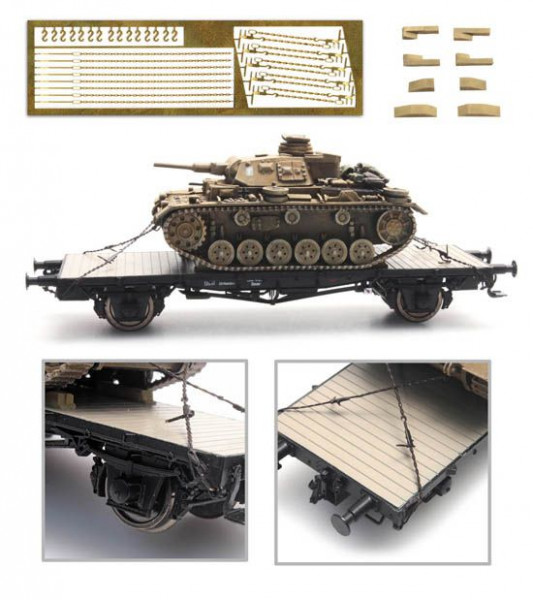 Artitec 387.349 - Set kleine Ketten, Haken und Keile