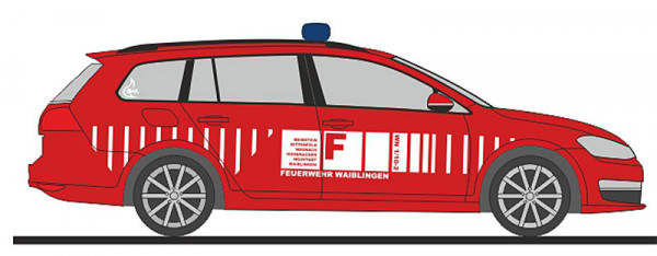 Rietze 53325 - Volkswagen Golf 7 Variant FW Waiblingen