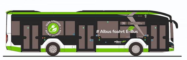 Rietze 76321 - MAN Lion´s City 12 E Albus Salzburg (AT)