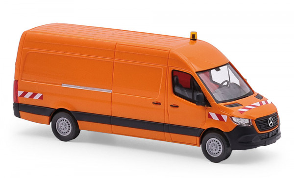 Busch 52636 - MB Sprinter langer Radstand, verkehrsorange