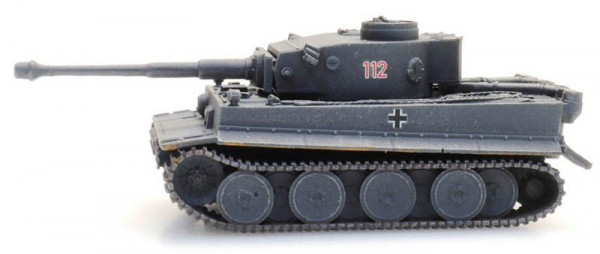 Artitec 6120010 - WM Tiger I grau Eisenbahntransport
