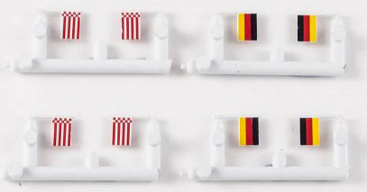 VK 14972 - Fahnensatz Metrobus (für 4 Busse)