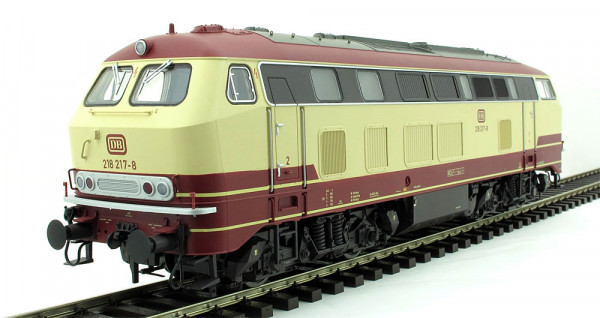 Lenz 40180-04 - DB Diesellok BR218 beige/rot Ep.4