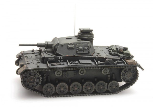 Artitec 387.305 - WM Pzkw III Ausf. F grau Fertigmodell aus Resin, lackiert