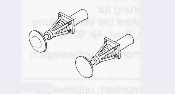 Weinert 8610 - Korbpuffer,v.fach geschl.4,3mm