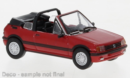 PCX870502 - Peugeot 205 Cabriolet rot, 1986,
