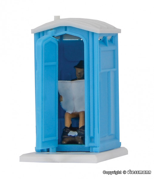 Viessmann 1545 - Baustellen-Toilette, bewegt