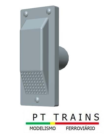 PT-Trains 210140.1 - Set mit 24 Containerlüfter (beige-gelb) NEU