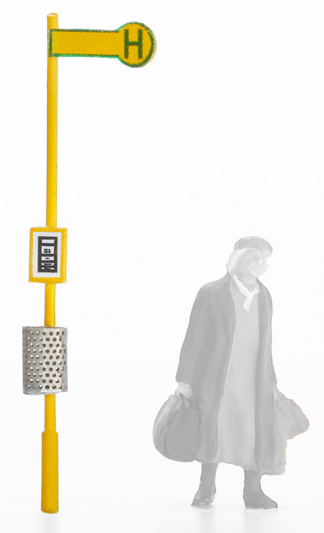 Weinert 33722 - Bus Haltestellenschild 2 Stück