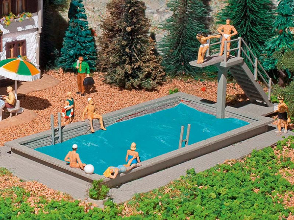 Vollmer 47668 - Schwimmbad Bausatz