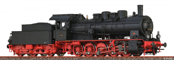 Brawa 40874 - DRG Güterzug Dampflok BR 57.10 Ep.2, DCC + Sound