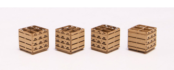 Joswood 40460 - Stiegenstapel auf Palette, 4 Stk.