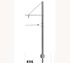 Sommerfeldt 525 - B STRECKENMAST KOMPL.NEUSILB.