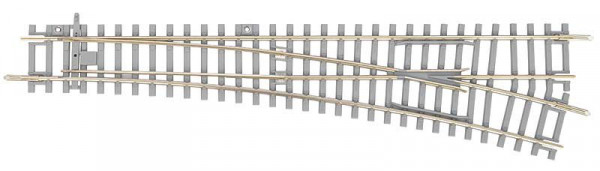 Piko 55171 - Weiche, rechts mit Betonschwellen ohne Bettung