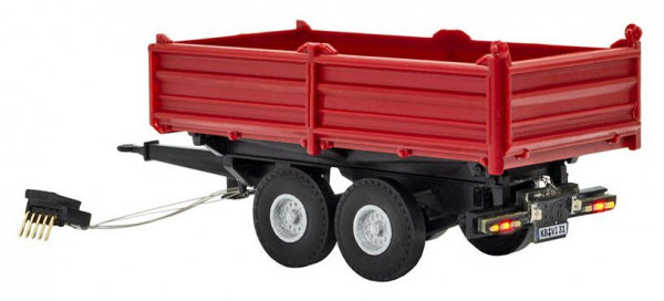 Viessmann 8214 - Tandem Kipper, rot, Funktionsmodell