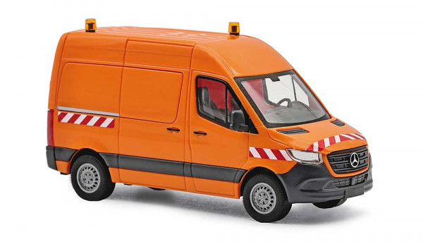 Busch 54008 - Mercedes-Benz Sprinter kurzer Radstand Hochdach, Orange