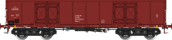 Albert Modell 531004 - PKP offener Güterwagen Eaos-x braun Ep.5