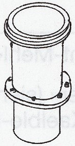 Weinert 8030 - Schlot für BR 94 ohne Aufsatz