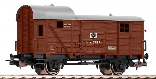 Piko 54329 - KPEV Güterzugbegleitwagen Pwg14 braun Ep.1