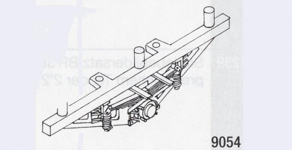 Weinert 9054 - Achslager f.Beiwagen 2Paar