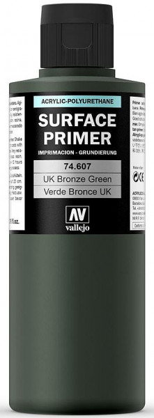 Vallejo 774607 - Primer (Grundierung) UK bronze-grün, 200 ml