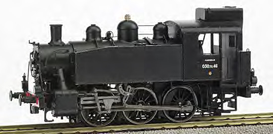 REE MB-104S - SNCF Dampflok Reihe 030 TU Öl Ep.3, Region Nord, mit DCC-Decoder + Sound
