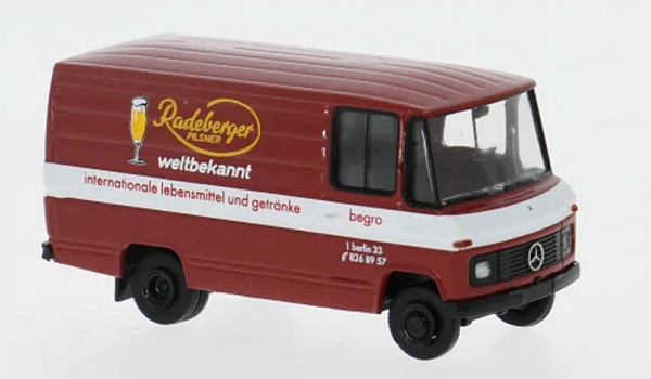 Brekina 36863 - Mercedes L 406 D Kasten "Begro/Radeberger Pilsnener" 1967