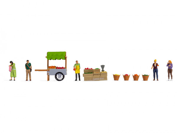 Noch 16226 - Figuren-Themenwelt „Obststand“