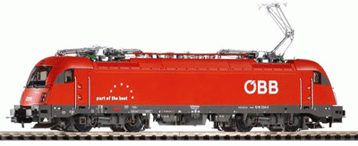 Piko 59800 - ÖBB Ellok BR 1216 234 verkehrsrot Ep.6, 4 Pantographen, AC-digital
