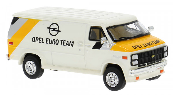 Brekina 18256 - Chevrolet C 20, 1983, Opel Euro Team, 1:87