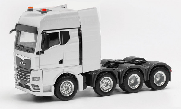 Herpa 316958 - MAN TGX GX Schwerlastzugmaschine luftgefedert, weiß