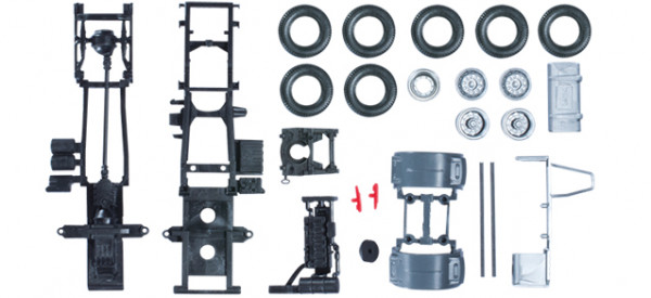 Herpa 083676 - MAN Fahrgestell TGS Euro 6 Zugmaschine, 2-achs 2 Stk.