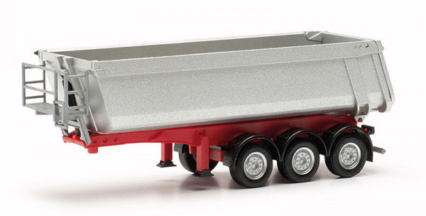 Herpa 077026-002 - Schmitz Cargobull Kippauflieger, silbermetallic
