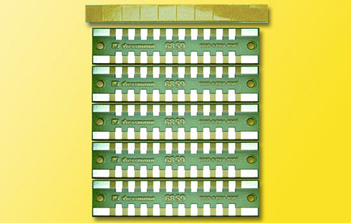 Viessmann 6859 - Löt-Verteilerleisten 2-polig, 5 Stück