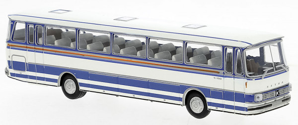Brekina 56051 - Setra S 150 H blau, weiss, 1970,
