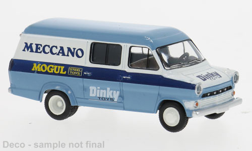 Brekina 34174 - Ford Transit "Meccano Mogul Steel Toys Dinky Toys" 1970