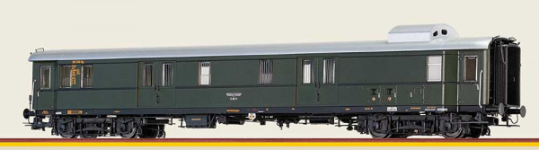 Brawa 58295 - DRB Gepäckwagen PW4ü-36 Ep.2, inkl. LED-Innenbeleuchtung - Wechselstrom