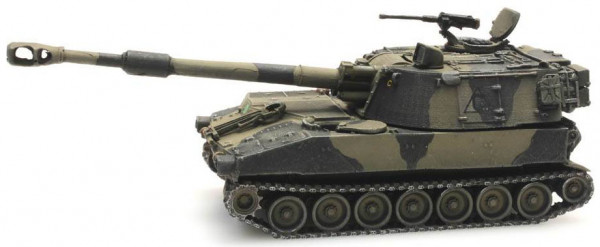 Artitec 6870133 - UK M109 A2 Fertigmodell aus Resin, lackiert