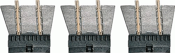 Roco 35901 - Ergänzungsset Drehscheibe, Set enthält 3 Anschlussstücke