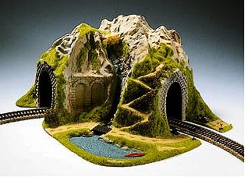 Noch 05170 - Ecktunnel, 1-gleisig