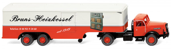 Wiking 051326 - Henschel Koffersattelzug "Bruns"