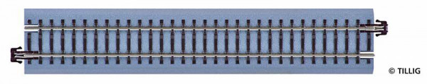 Tillig 83741 - Bettungsgleis braun, Länge 166mm
