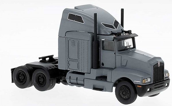 Brekina 85928 - Kenworth T 600 matt grau, 1984,