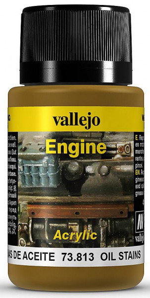Vallejo 773813 - Weathering Öl-Flecken, 40 ml