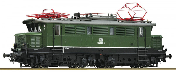 Roco 7510078 - DB Ellok BR 144 029-6 grün Ep.4, DCC + Sound
