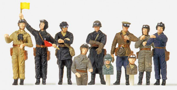 Preiser 16546 - Panzerbesatzungen. UdSSR 1942