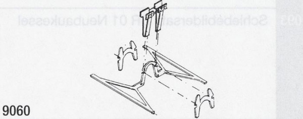 Weinert 9060 - Bremsgestänge PwgS/SMR35 2St