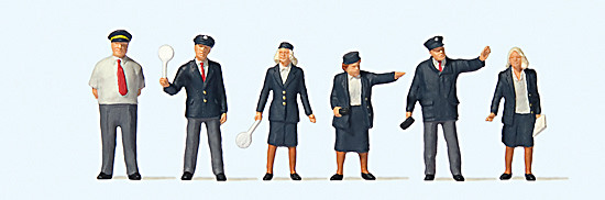 Preiser 73005 - Britisches Stationspersonal